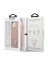Hurtownia GSM - Etui Guess GUHCP14MPSATLP Apple iPhone 14 Plus / 15 Plus rózsaszín/pink keménytok SaffianoTriangle Logo - GUE2113 - {ean13} - Hurt
