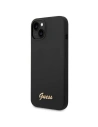 Hurtownia GSM - Case Guess GUHCP14MSLSMK Apple iPhone 14 Plus / 15 Plus schwarz/black hard case Silikon Vintage Gold Logo - GUE2114 - {ean13} - Hurt