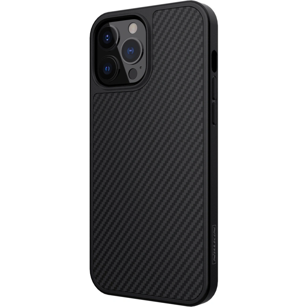 Hurtownia GSM - Case Nillkin Synthetic Fiber Carbon Apple iPhone 13 Pro Max schwarz - NLK507 - {ean13} - Hurt