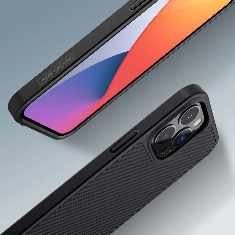 Hurtownia GSM - Case Nillkin Synthetic Fiber Carbon Apple iPhone 13 Pro Max schwarz - NLK507 - {ean13} - Hurt