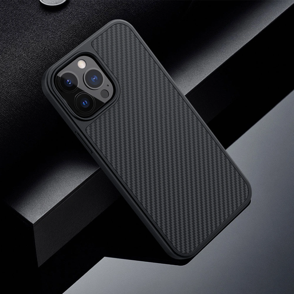 Hurtownia GSM - Case Nillkin Synthetic Fiber Carbon Apple iPhone 13 Pro Max schwarz - NLK507 - {ean13} - Hurt