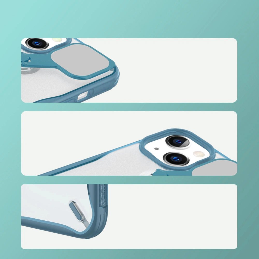 Hurtownia GSM - Etui Nillkin Cyclops Apple iPhone 13 albastru - NLK508 - {ean13} - Hurt