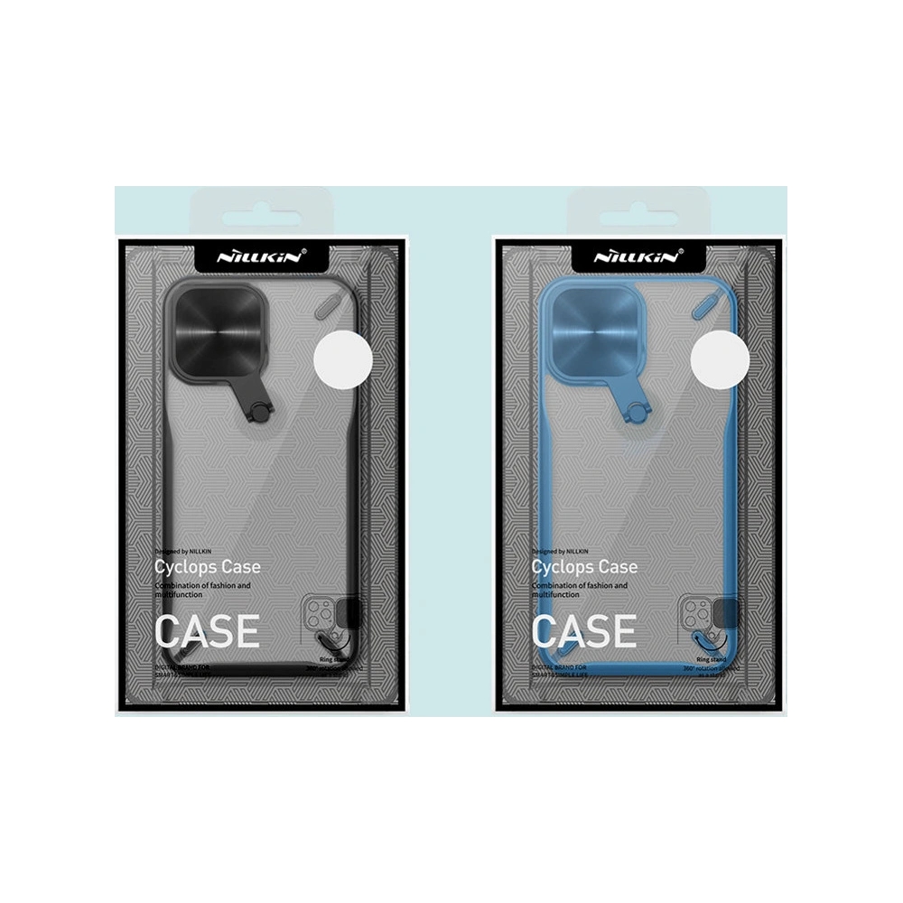 Hurtownia GSM - Etui Nillkin Cyclops Apple iPhone 13 Pro Max modrý - NLK510 - {ean13} - Hurt