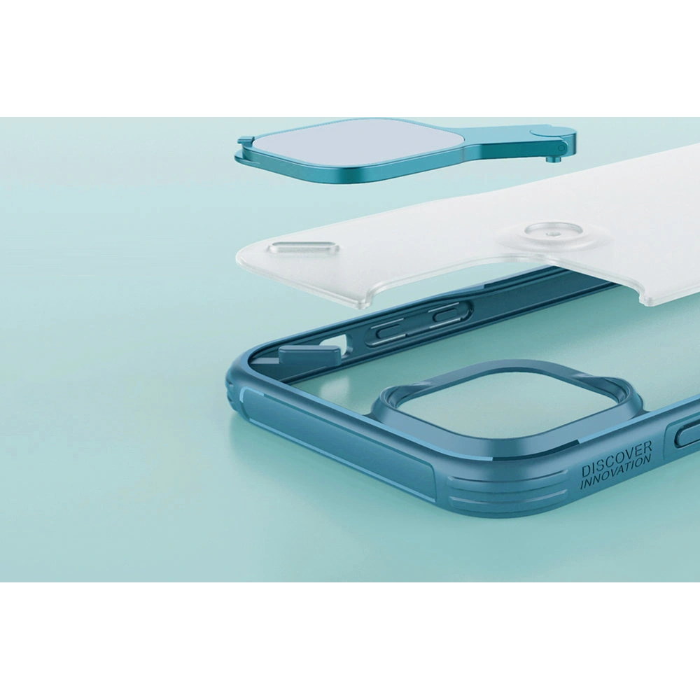 Hurtownia GSM - Etui Nillkin Cyclops Apple iPhone 13 Pro Max modrý - NLK510 - {ean13} - Hurt