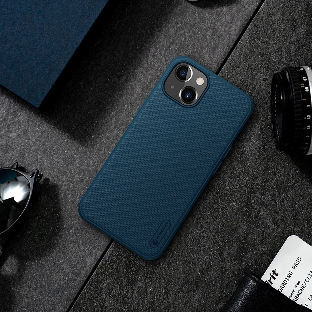 Hurtownia GSM - Case Nillkin Super Frosted Shield Apple iPhone 13 blau - NLK512 - {ean13} - Hurt