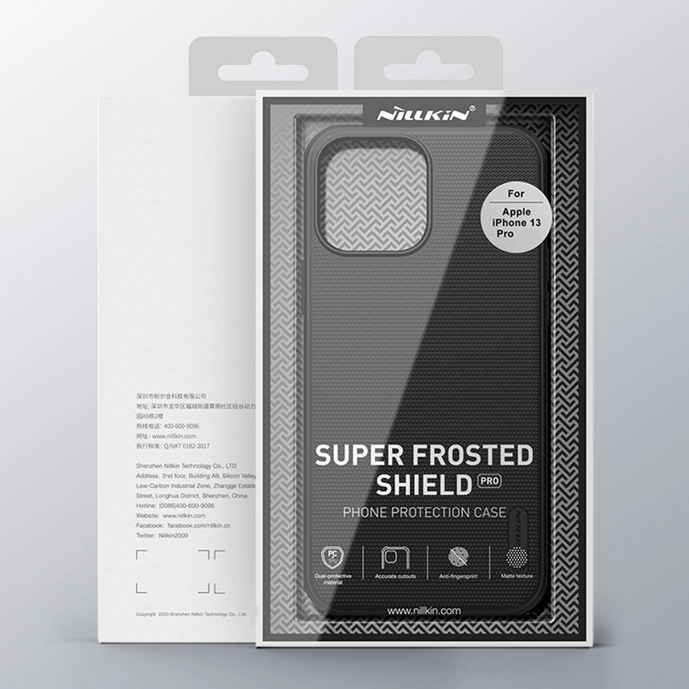 Hurtownia GSM - Etui Nillkin Super Frosted Shield Apple iPhone 13 Pro kék - NLK513 - {ean13} - Hurt