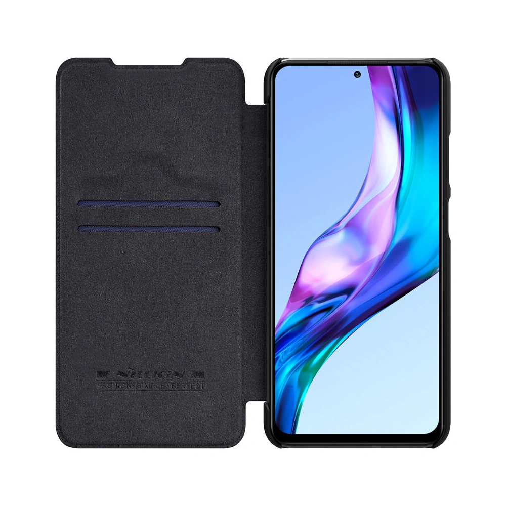 Hurtownia GSM - Etui Nillkin Qin Xiaomi Redmi 10 černé - NLK515 - {ean13} - Hurt