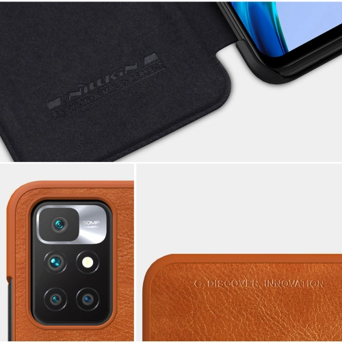 Etui Nillkin Qin Xiaomi Redmi 10 czarny