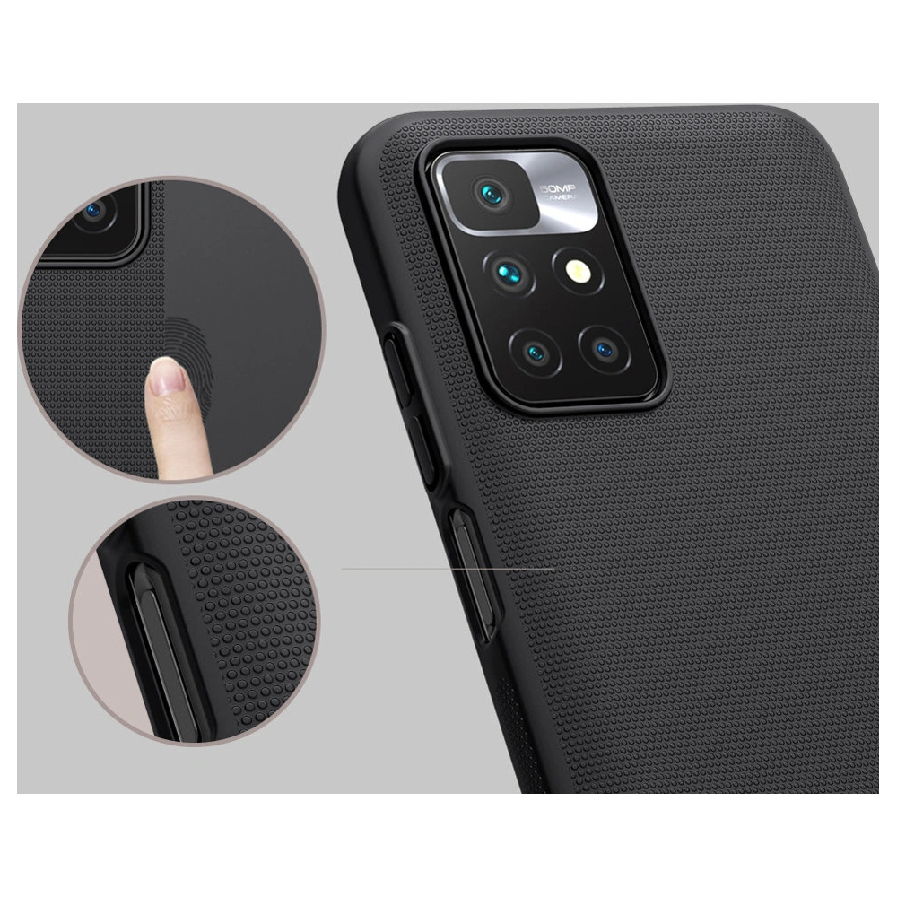 Hurtownia GSM - Etui Nillkin Super Frosted Shield Xiaomi Redmi 10 černý - NLK516 - {ean13} - Hurt