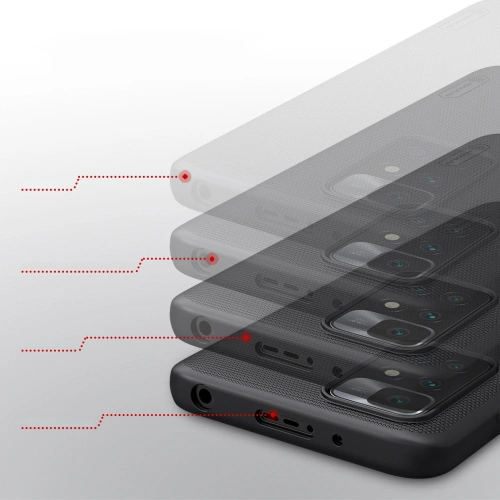 Etui Nillkin Super Frosted Shield Xiaomi Redmi 10 czarny