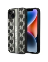 Wholesale Karl Lagerfeld KLHCP14MPGKLSKG Apple iPhone 14 Plus / 15 Plus hardcase grey Monogram Stripe - KLD1129 - {ean13} - Hurt