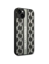 Wholesale Karl Lagerfeld KLHCP14MPGKLSKG Apple iPhone 14 Plus / 15 Plus hardcase grey Monogram Stripe - KLD1129 - {ean13} - Hurt