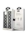 Wholesale Karl Lagerfeld KLHCP14MPGKLSKG Apple iPhone 14 Plus / 15 Plus hardcase grey Monogram Stripe - KLD1129 - {ean13} - Hurt