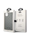 Wholesale Karl Lagerfeld KLHCP14MSAKLHPG Apple iPhone 14 Plus / 15 Plus hardcase grey Saffiano Mono Metal Logo - KLD1131 - {ean13} - Hurt