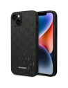 Karl Lagerfeld KLHCP14MSAKLHPK Apple iPhone 14 Plus / 15 Plus hardcase black Saffiano Mono Metal Logo