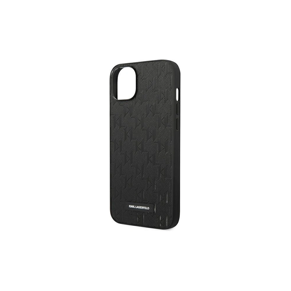 Wholesale Karl Lagerfeld KLHCP14MSAKLHPK Apple iPhone 14 Plus / 15 Plus hardcase black Saffiano Mono Metal Logo - KLD1132 - {ean13} - Hurt