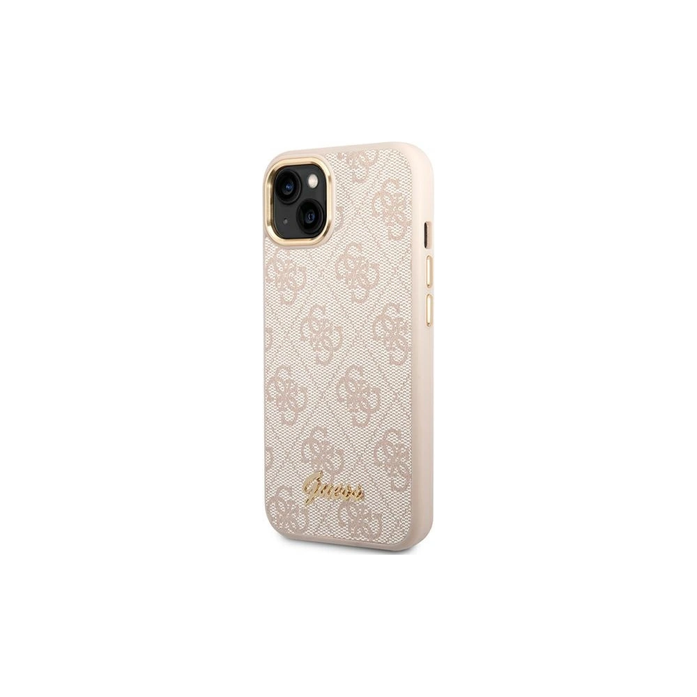 Hurtownia GSM - Etui Guess GUHCP14SHG4SHP Apple iPhone 14 roz/roz hard case 4G Vintage Gold Logo - GUE2115 - {ean13} - Hurt