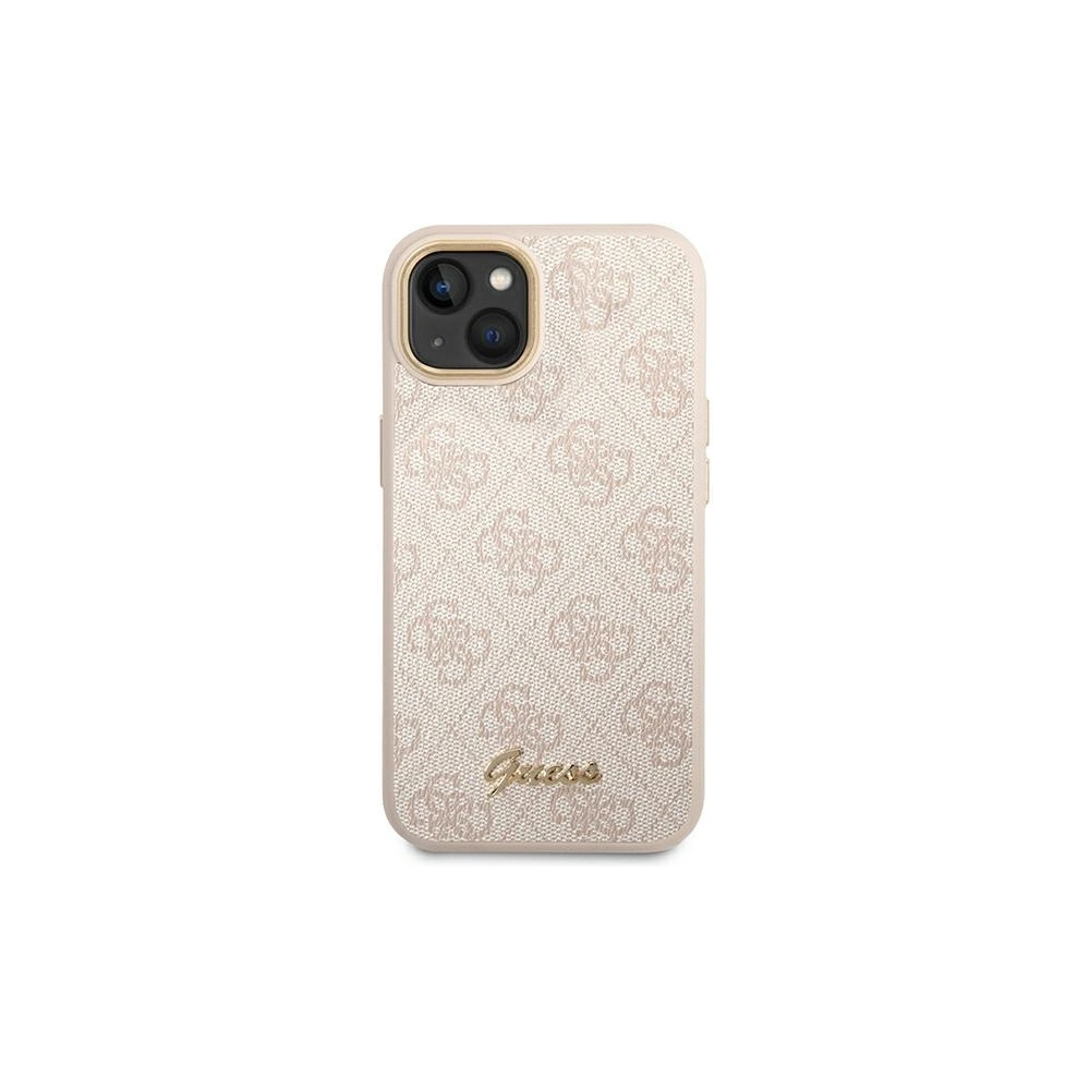 Hurtownia GSM - Etui Guess GUHCP14SHG4SHP Apple iPhone 14 roz/roz hard case 4G Vintage Gold Logo - GUE2115 - {ean13} - Hurt