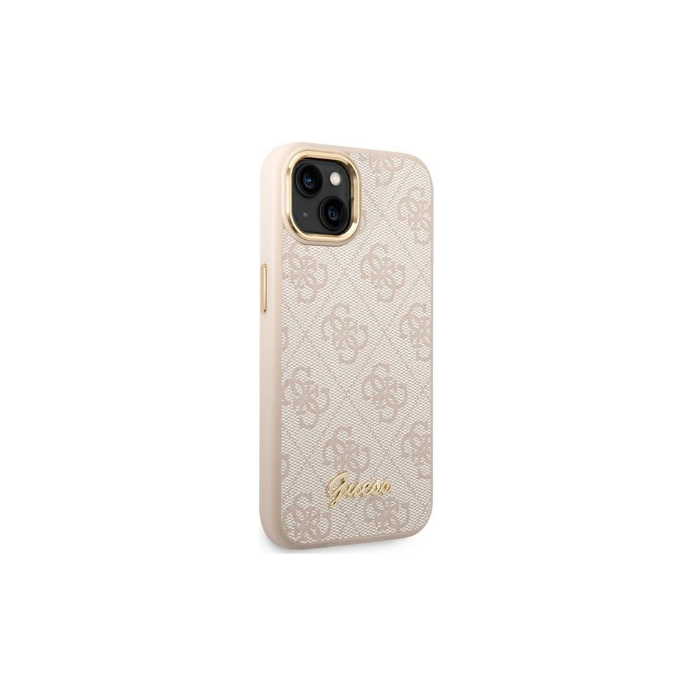 Hurtownia GSM - Etui Guess GUHCP14SHG4SHP Apple iPhone 14 roz/roz hard case 4G Vintage Gold Logo - GUE2115 - {ean13} - Hurt