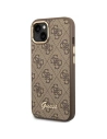 Wholesale Guess GUHCP14SHG4SHW Apple iPhone 14 brown hard case 4G Vintage Gold Logo - GUE2116 - {ean13} - Hurt
