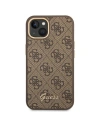 Wholesale Guess GUHCP14SHG4SHW Apple iPhone 14 brown hard case 4G Vintage Gold Logo - GUE2116 - {ean13} - Hurt