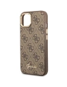 Hurtownia GSM - Case Guess GUHCP14SHG4SHW für Apple iPhone 14 braun/brown hartes Gehäuse 4G Vintage Gold Logo - GUE2116 - {ean13} - Hurt