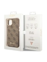 Hurtownia GSM - Case Guess GUHCP14SHG4SHW für Apple iPhone 14 braun/brown hartes Gehäuse 4G Vintage Gold Logo - GUE2116 - {ean13} - Hurt