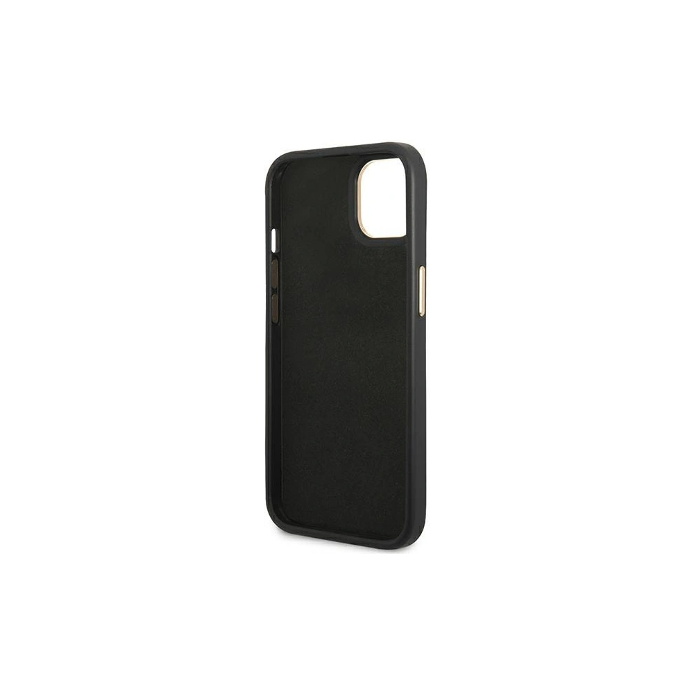Hurtownia GSM - Case Guess GUHCP14SHGCRHK Apple iPhone 14 schwarz/black Hardcase Croco Collection - GUE2117 - {ean13} - Hurt