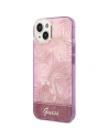 Wholesale Guess GUHCP14SHGJGHP Apple iPhone 14 pink hardcase Jungle Collection - GUE2118 - {ean13} - Hurt