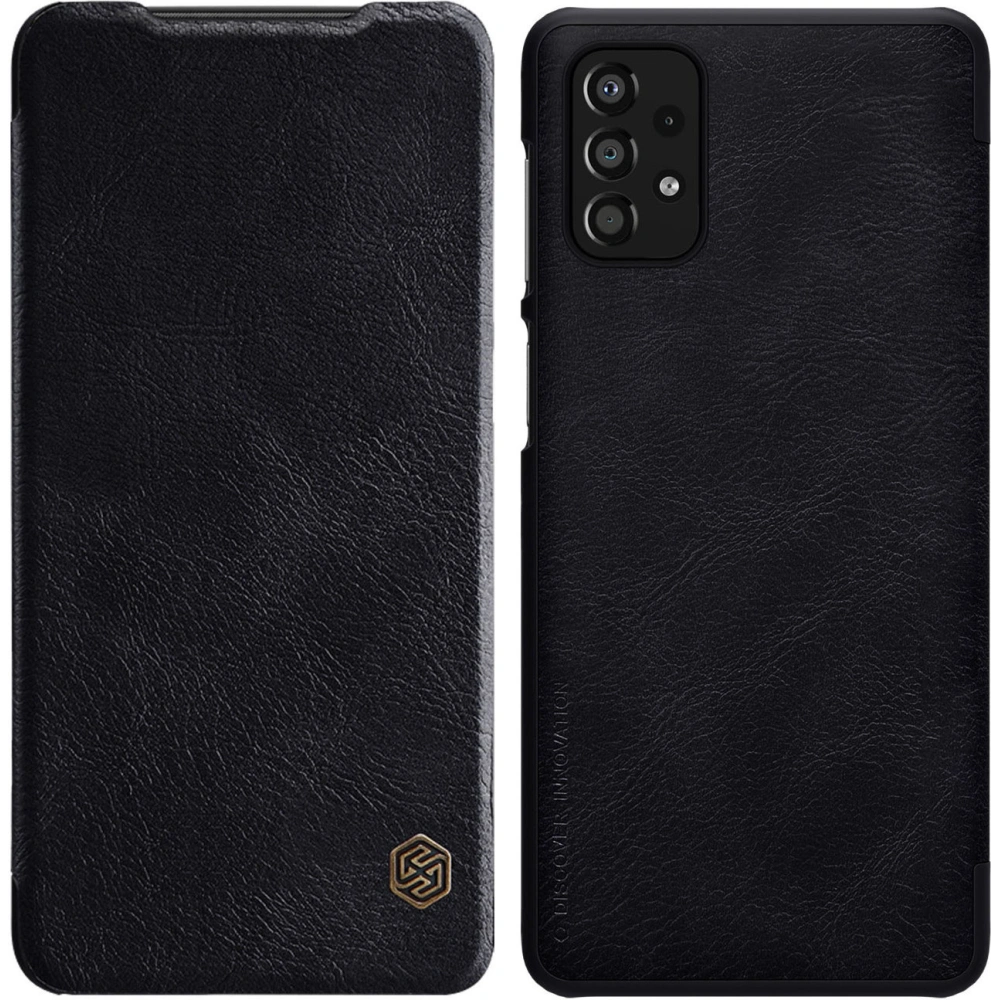 Hurtownia GSM - Etui Nillkin Qin Samsung Galaxy A33 5G černé - NLK520 - {ean13} - Hurt