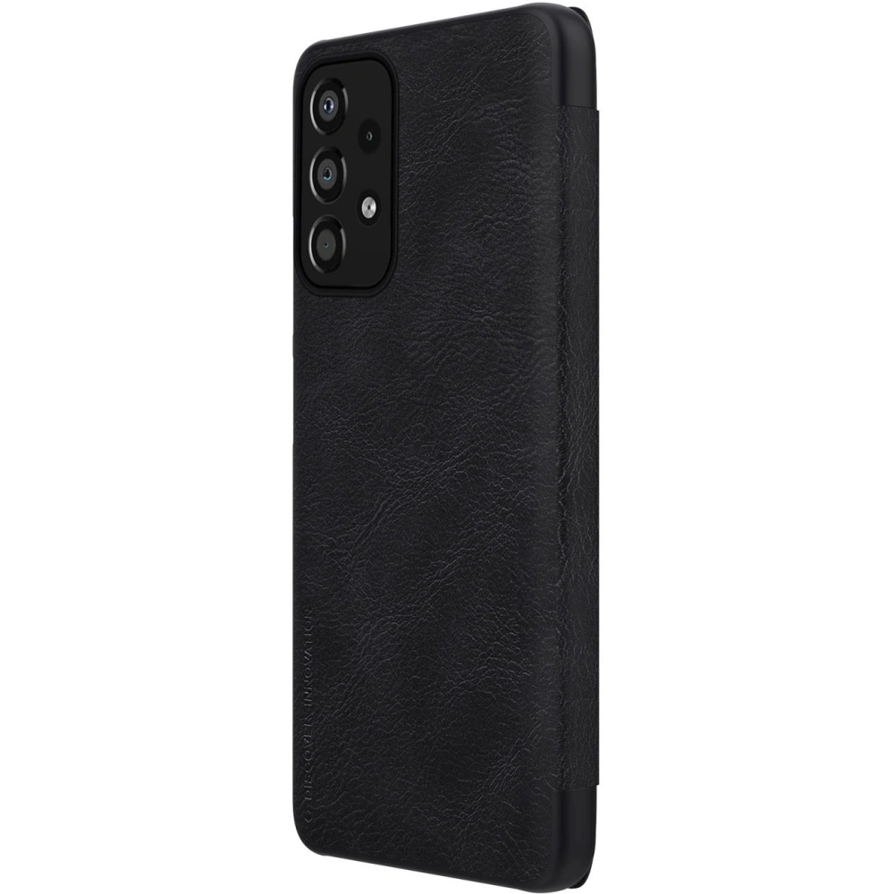Hurtownia GSM - Case Nillkin Qin Samsung Galaxy A33 5G schwarz - NLK520 - {ean13} - Hurt