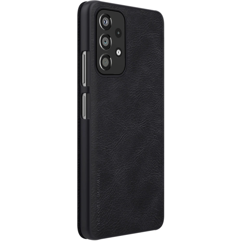 Hurtownia GSM - Case Nillkin Qin Samsung Galaxy A33 5G schwarz - NLK520 - {ean13} - Hurt