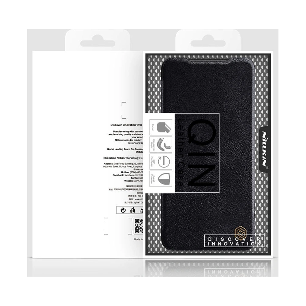 Hurtownia GSM - Case Nillkin Qin Samsung Galaxy A33 5G schwarz - NLK520 - {ean13} - Hurt