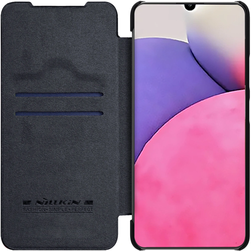 Hurtownia GSM - Case Nillkin Qin Samsung Galaxy A33 5G schwarz - NLK520 - {ean13} - Hurt