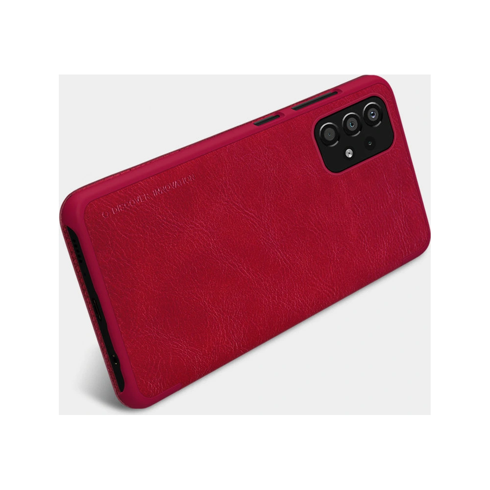 Hurtownia GSM - Case Nillkin Qin Samsung Galaxy A33 5G schwarz - NLK520 - {ean13} - Hurt