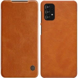 Hurtownia GSM - Case Nillkin Qin Samsung Galaxy A33 5G braun - NLK521 - {ean13} - Hurt