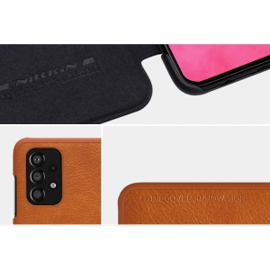 Hurtownia GSM - Case Nillkin Qin Samsung Galaxy A33 5G braun - NLK521 - {ean13} - Hurt