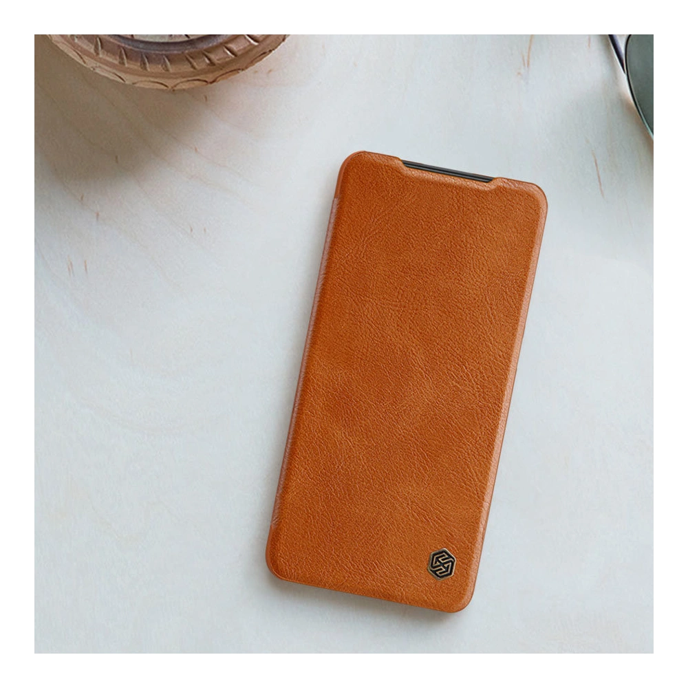 Hurtownia GSM - Case Nillkin Qin Samsung Galaxy A33 5G braun - NLK521 - {ean13} - Hurt