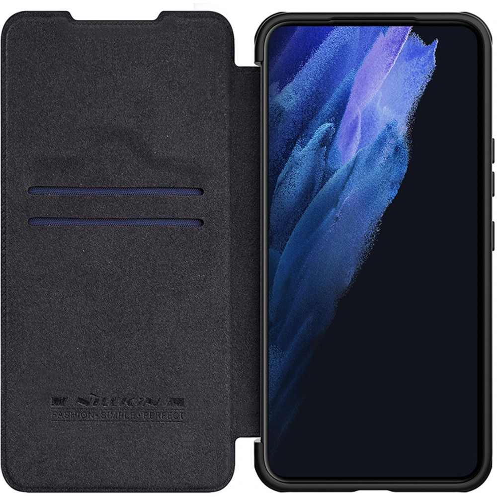 Hurtownia GSM - Etui Nillkin Qin Leather Pro Samsung Galaxy S22 černý - NLK522 - {ean13} - Hurt