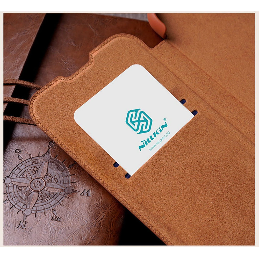 Hurtownia GSM - Etui Nillkin Qin Leather Pro Samsung Galaxy S22 černý - NLK522 - {ean13} - Hurt