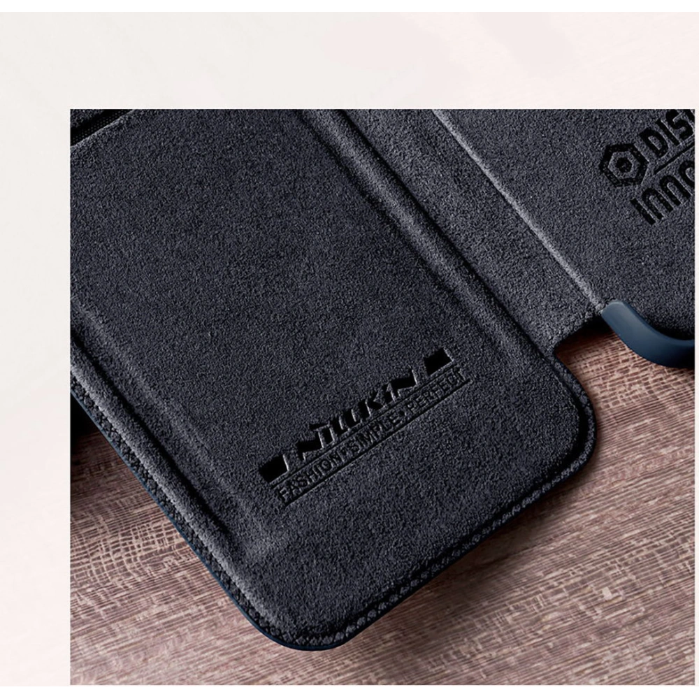 Hurtownia GSM - Etui Nillkin Qin Leather Pro Samsung Galaxy S22 černý - NLK522 - {ean13} - Hurt