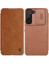 Etui Nillkin Qin Leather Pro Samsung Galaxy S22 hnědá