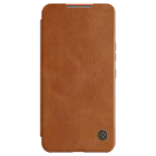 Etui Nillkin Qin Leather Pro Samsung Galaxy S22 brązowy