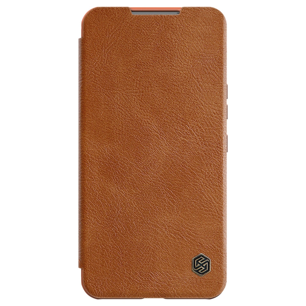 Hurtownia GSM - Etui Nillkin Qin Leather Pro Samsung Galaxy S22 hnědá - NLK523 - {ean13} - Hurt
