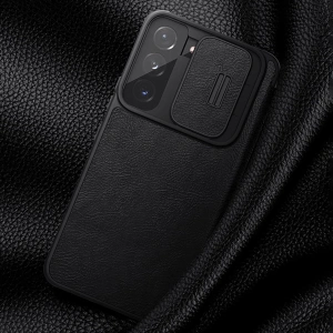Hurtownia GSM - Etui Nillkin Qin Leather Pro Samsung Galaxy S22 barna - NLK523 - {ean13} - Hurt