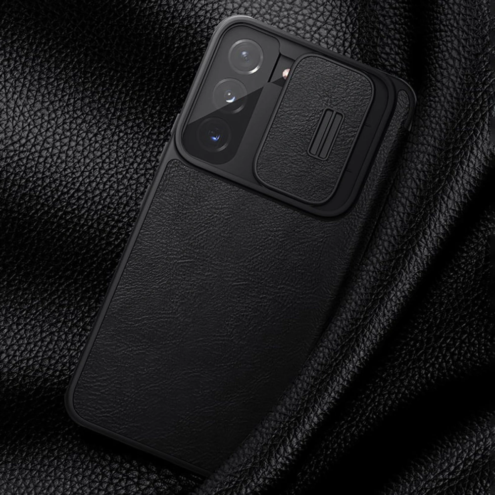 Hurtownia GSM - Etui Nillkin Qin Leather Pro Samsung Galaxy S22 hnědá - NLK523 - {ean13} - Hurt