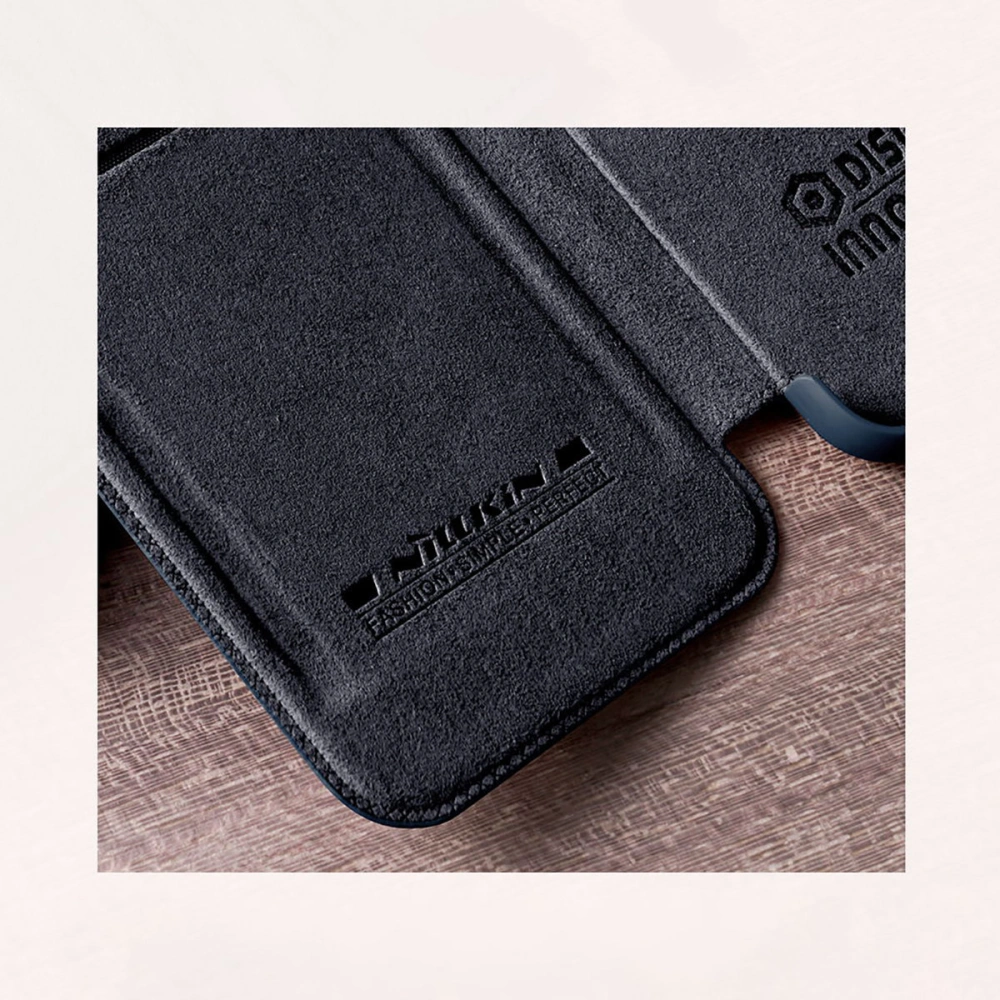 Hurtownia GSM - Etui Nillkin Qin Leather Pro Samsung Galaxy S22 hnědá - NLK523 - {ean13} - Hurt