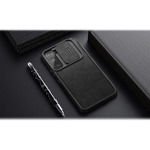 Etui Nillkin Qin Leather Pro Samsung Galaxy S22 brązowy