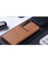 Hurtownia GSM - Etui Nillkin Qin Leather Pro Samsung Galaxy S22 hnědá - NLK523 - {ean13} - Hurt