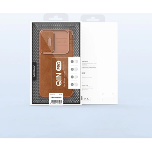 Hurtownia GSM - Etui Nillkin Qin Leather Pro Samsung Galaxy S22+ Plus negru - NLK524 - {ean13} - Hurt